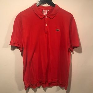 Lacoste LIVE Red Polo